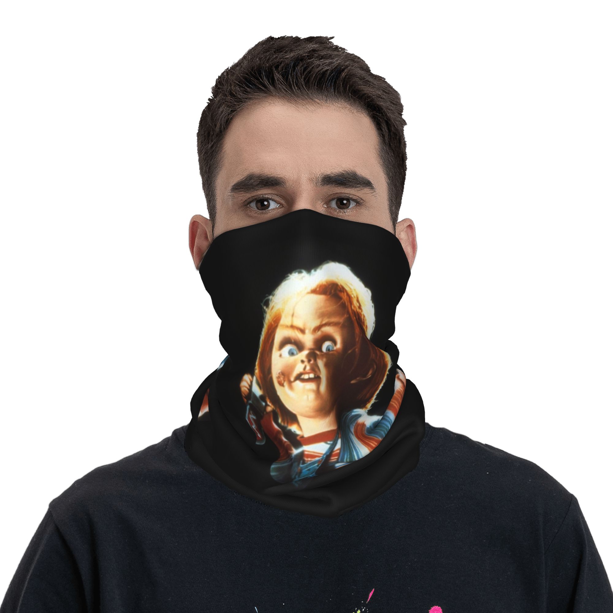 Custom Horror Devil Doll Chuck - đánh giá và giá Neck Warmer Tube